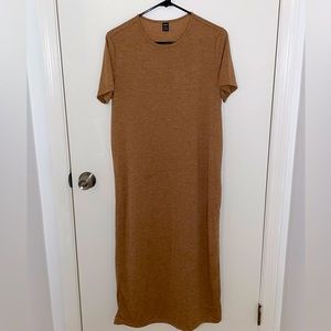 NWOT SHEIN Maxi Jersey Dress w/ Slits Size Large
